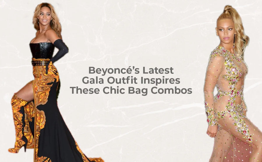 Beyoncé’s Latest Gala Outfit Inspires These Chic Bag Combos