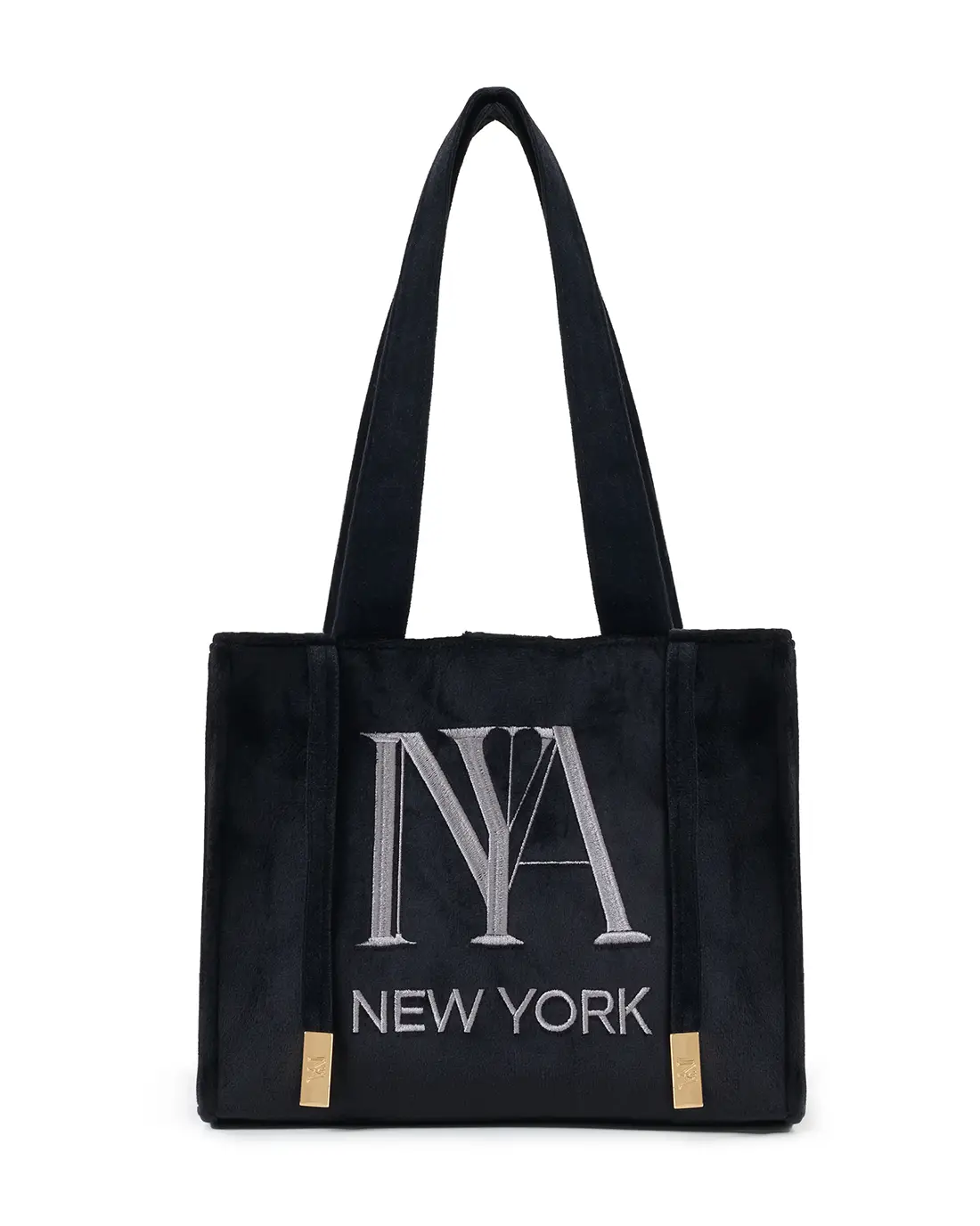 MONROE N°1 Black Velvet Women's Handbag - Inya New York