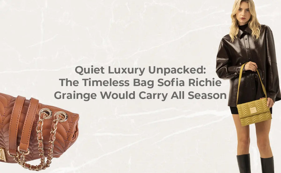 The Timeless Bag Sofia Richie Grainge Would Carry All Season