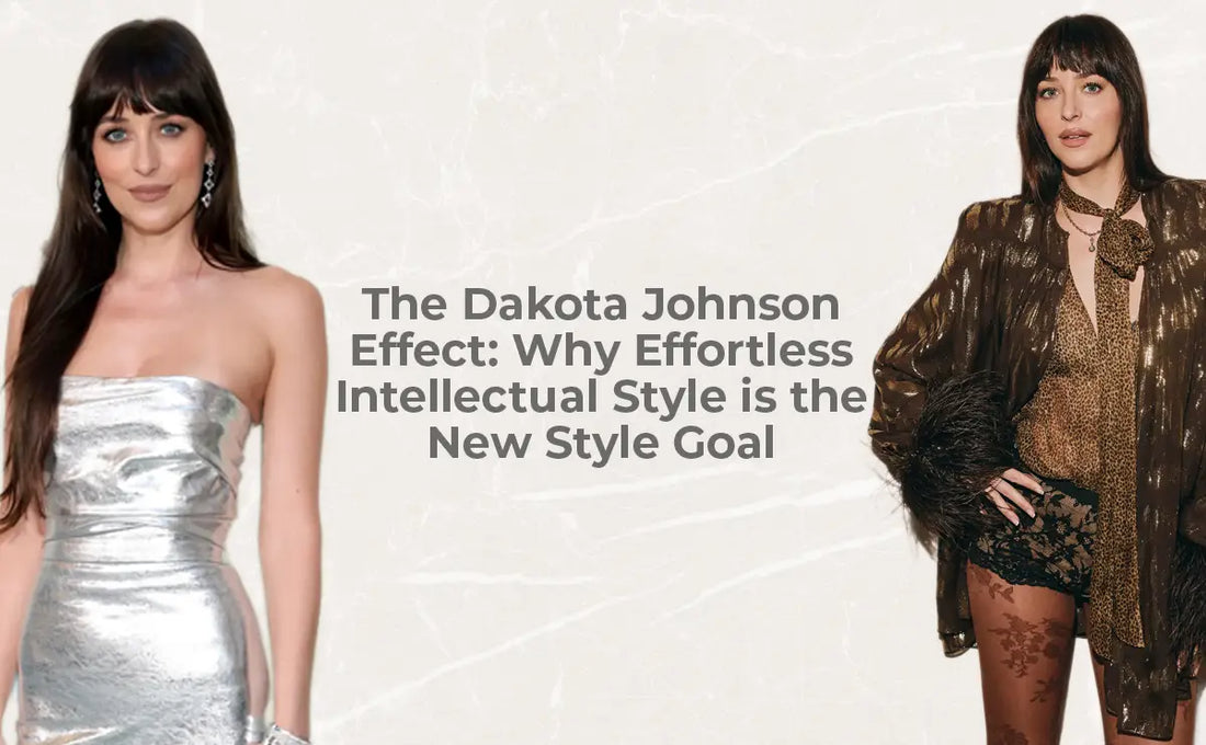 The Dakota Johnson Effect: Why Effortless Intellectual Style is the New Style Goal