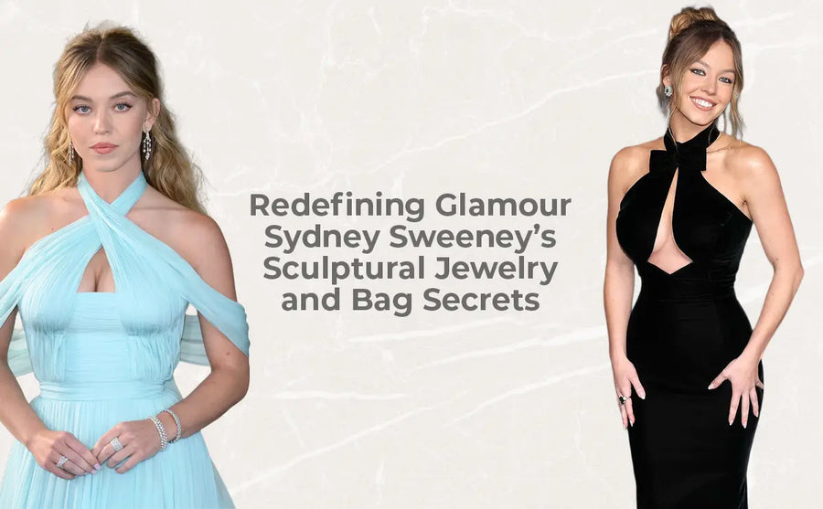 Redefining Glamour Sydney Sweeney’s Sculptural Jewelry and Bag Secrets