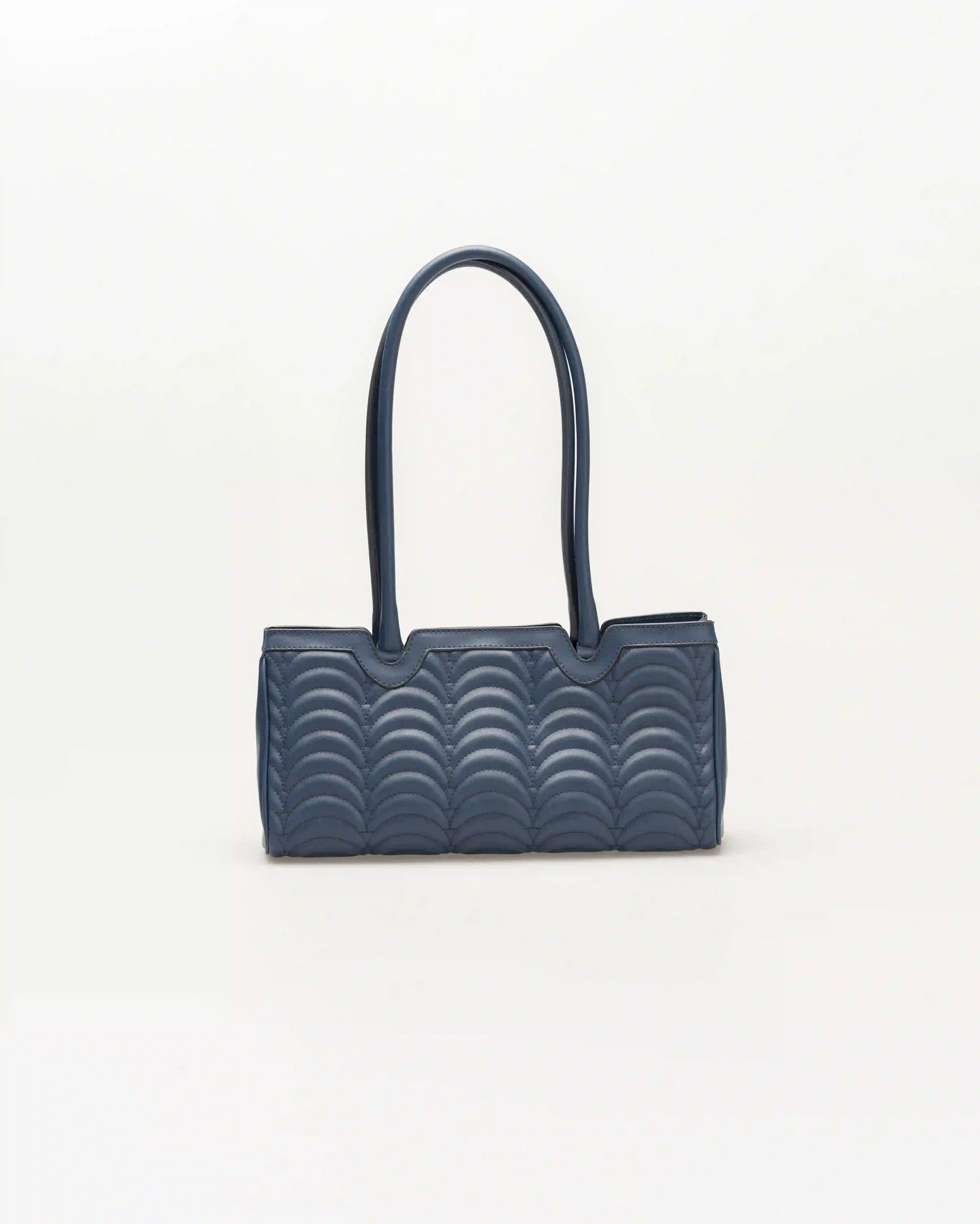 Broadway n1 luxury navy blue shoulder bag with deep hues and chic detailing.