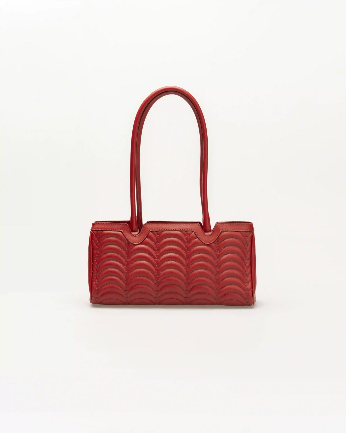 Broadway n1 luxury red shoulder bag for women who love vivid color statements.