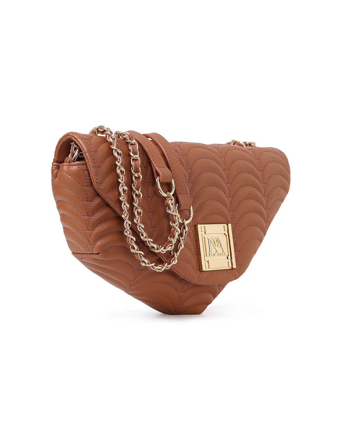 Broadway N2 tan women’s shoulder bag blends soft hues with modern everyday elegance.