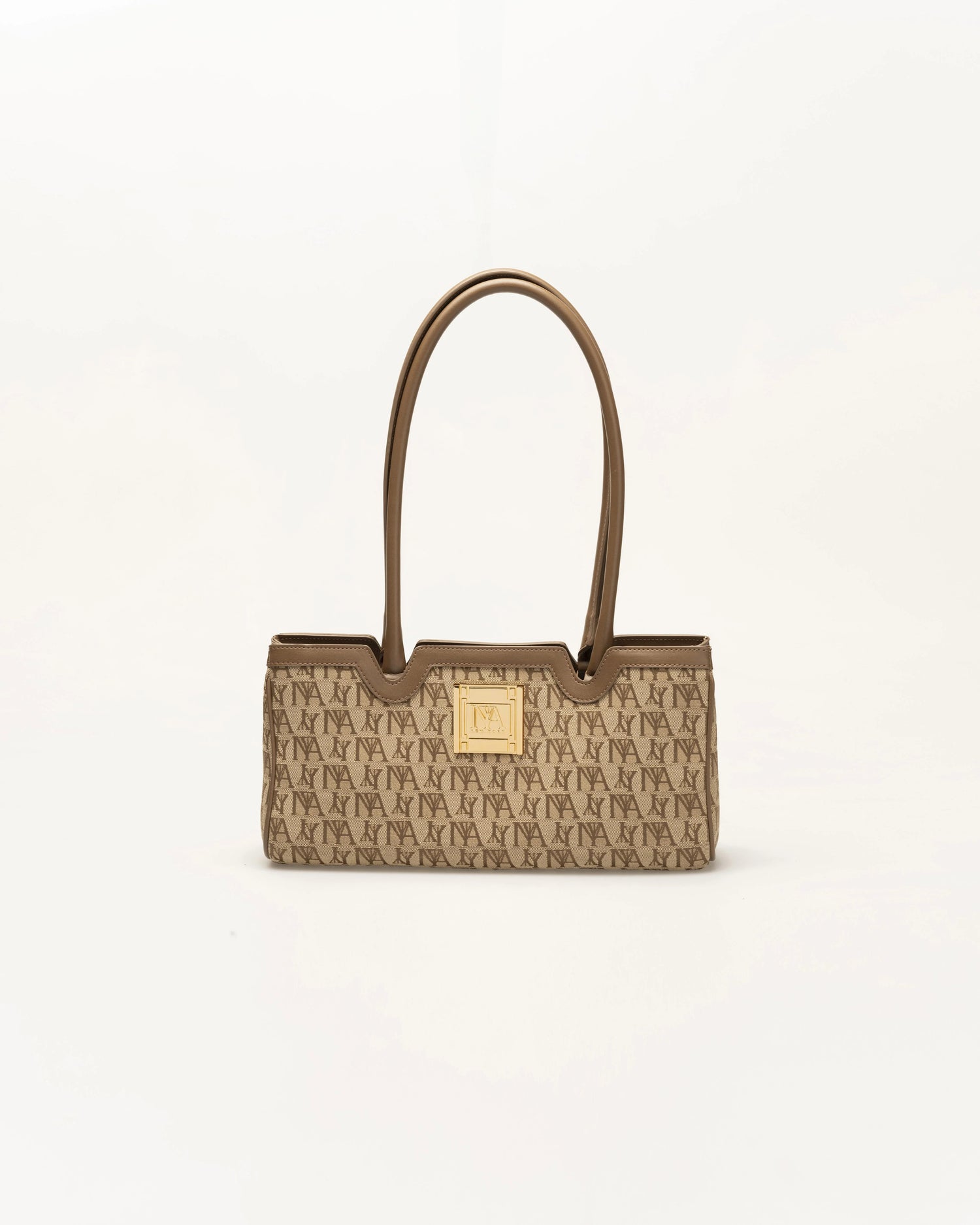 High end shoulder bag, Broadway Number One in brown monogram, is perfect for any fashionable woman.