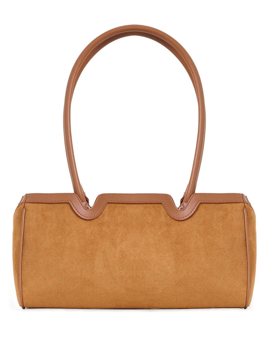 Broadway suede luxury designer hand bags highlight richness and comfort.