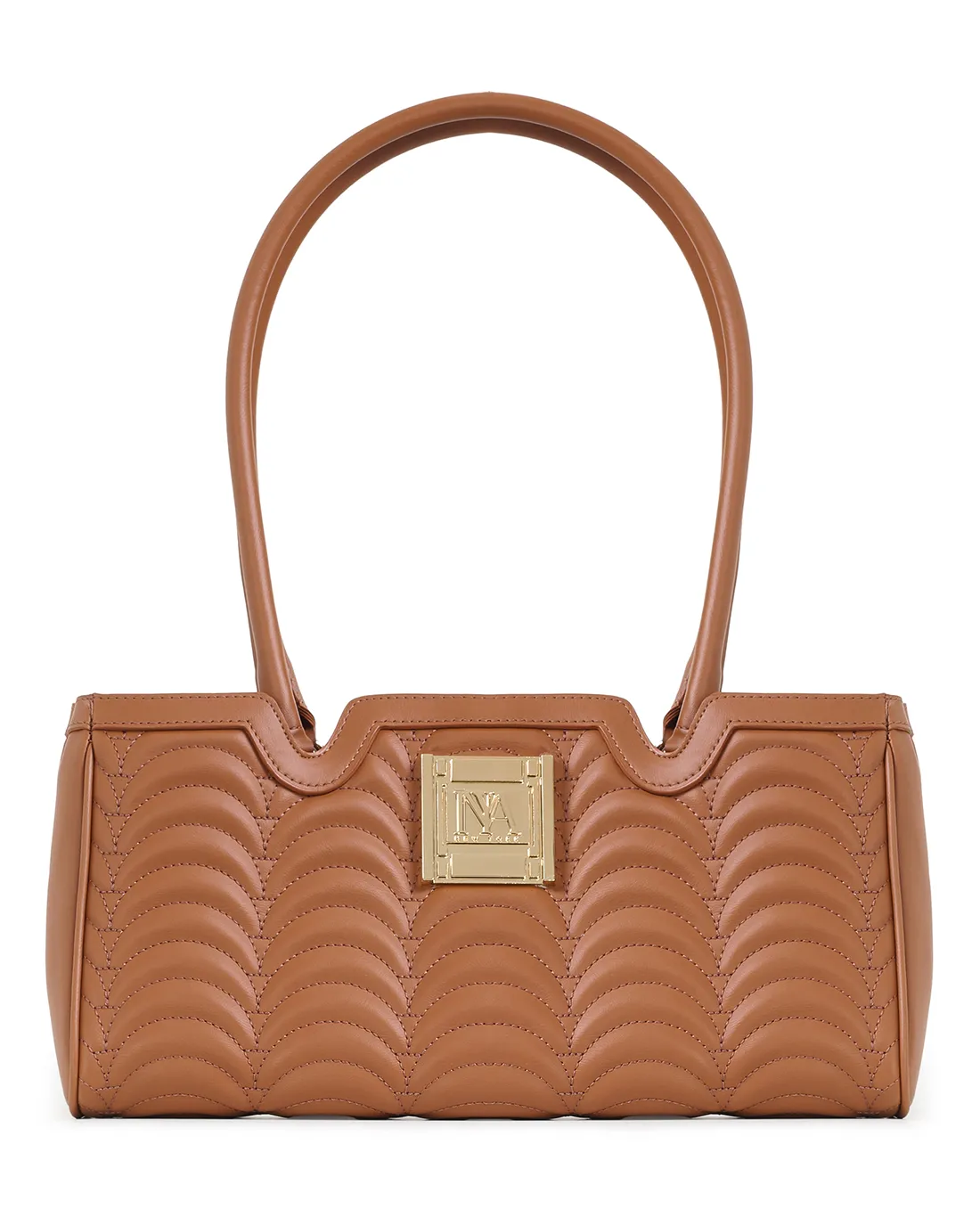 Chic Broadway N1 tan luxury shoulder bags showcase neutral beauty and fine structure.