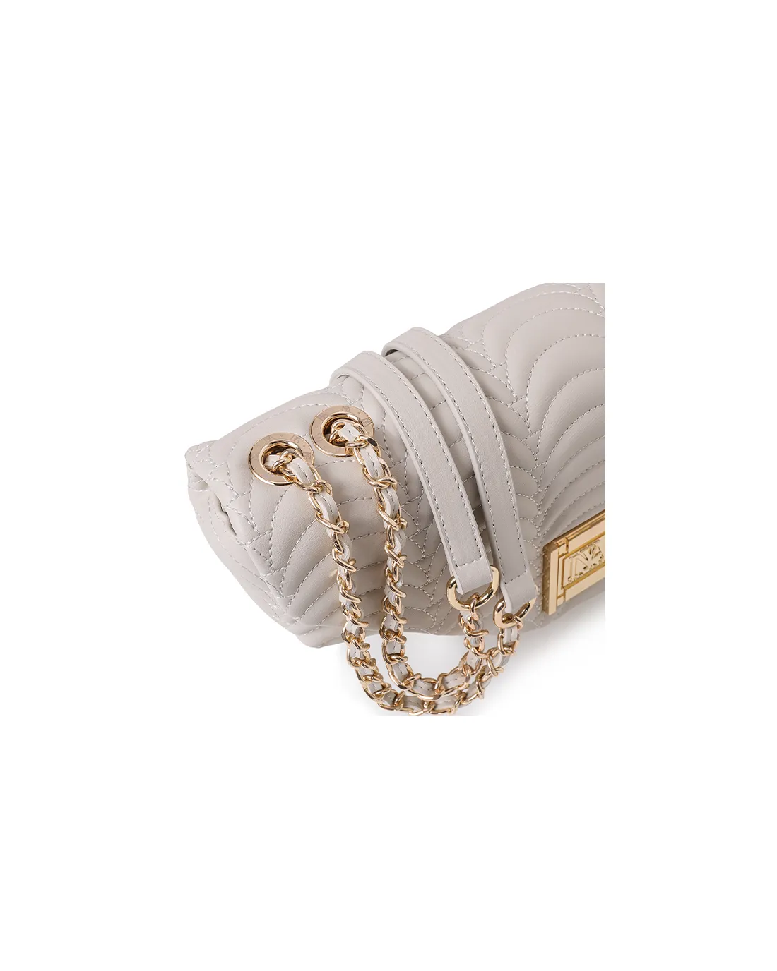 Chic Broadway N2 white designer shoulder bags showcase sleek lines and timeless elegance.