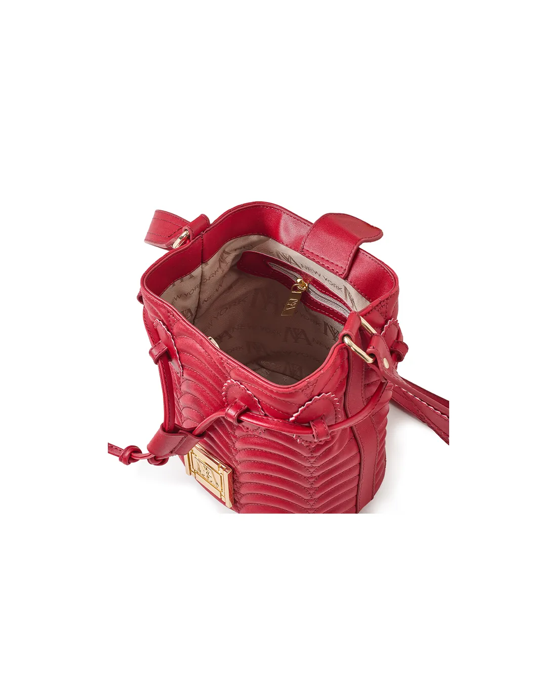 Chic Duffy N1 red high-end shoulder bag blends luxury materials with modern detailing.