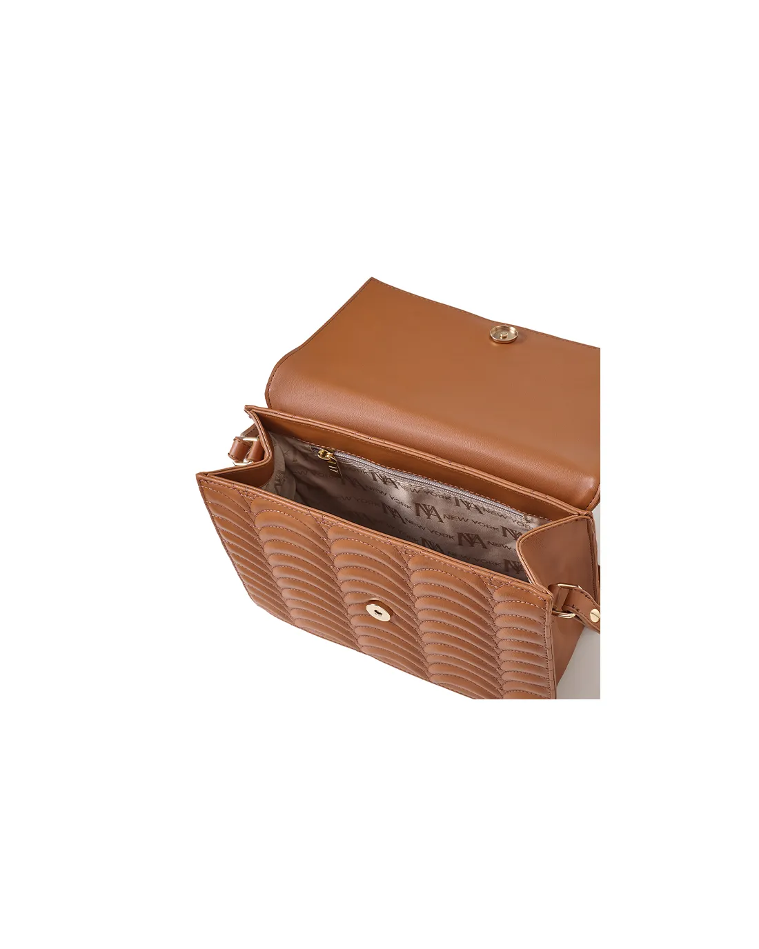 Chic Queen's N1 tan designer shoulder bag for women blends modern style with softness.