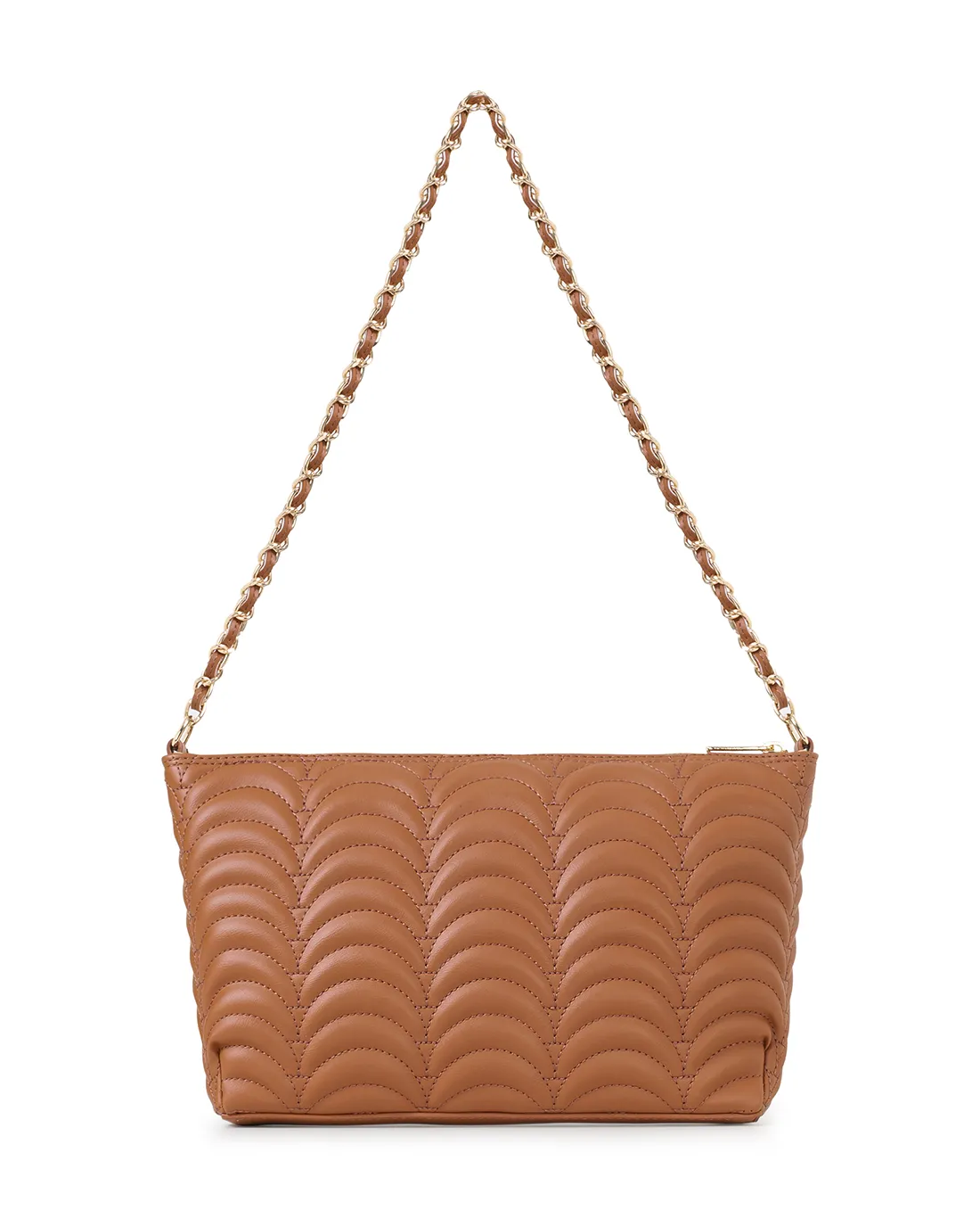 A high-end tan shoulder bag for women, offering a perfect blend of style and luxury.