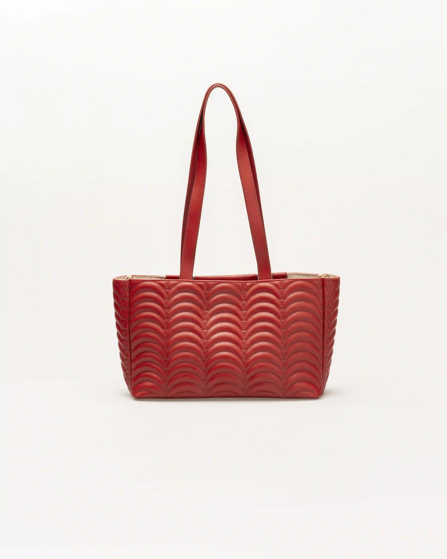 Elegant ann red designer shoulder bag that adds striking charm to your outfit.