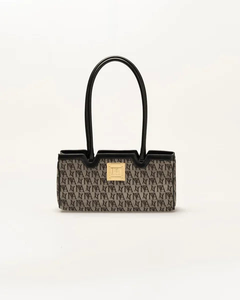 Elegant Broadway No One black monogram shoulder bags bring sophistication to every outfit.