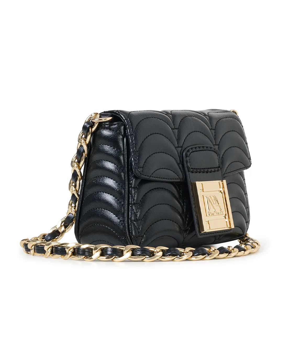 Elegant Jay Black handmade shoulder bag highlights exquisite artistry and fine texture.