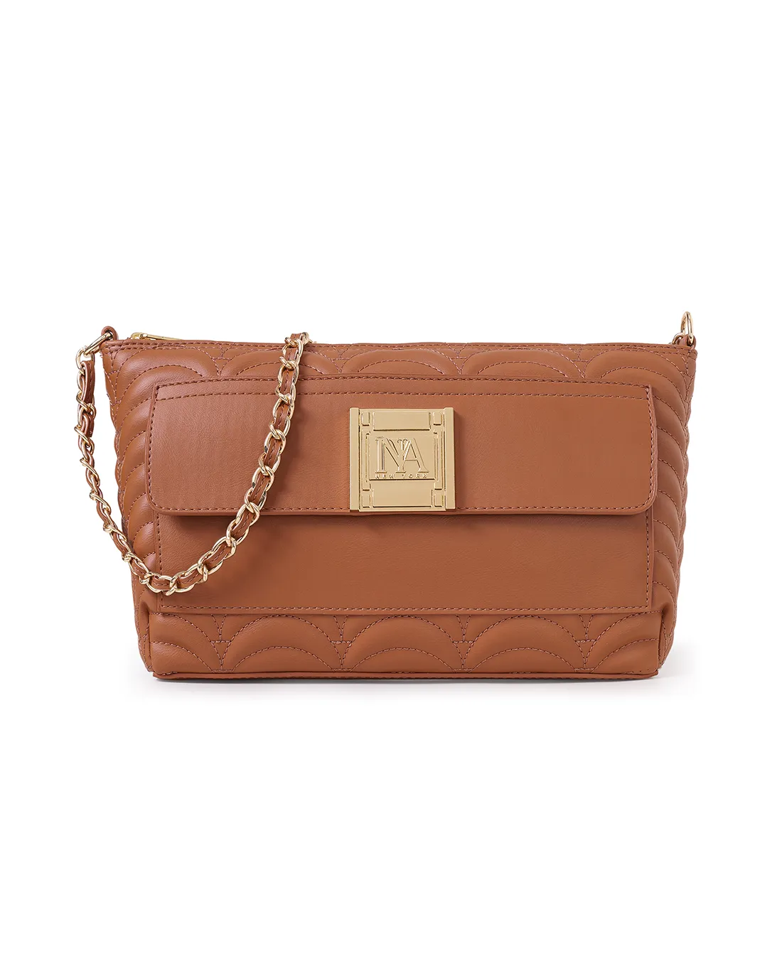 Elegance meets luxury in this tan luxury shoulder bag for women, a must-have accessory.
