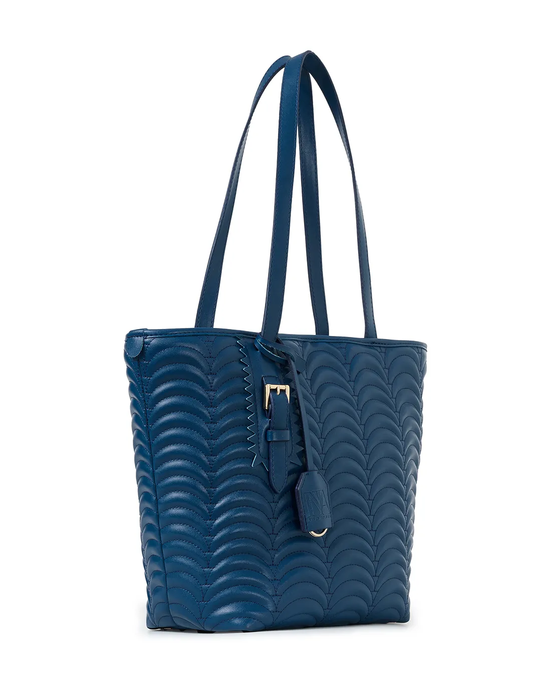 Elegant Tote navy blue womens shoulder bags highlight a timeless colour tone.