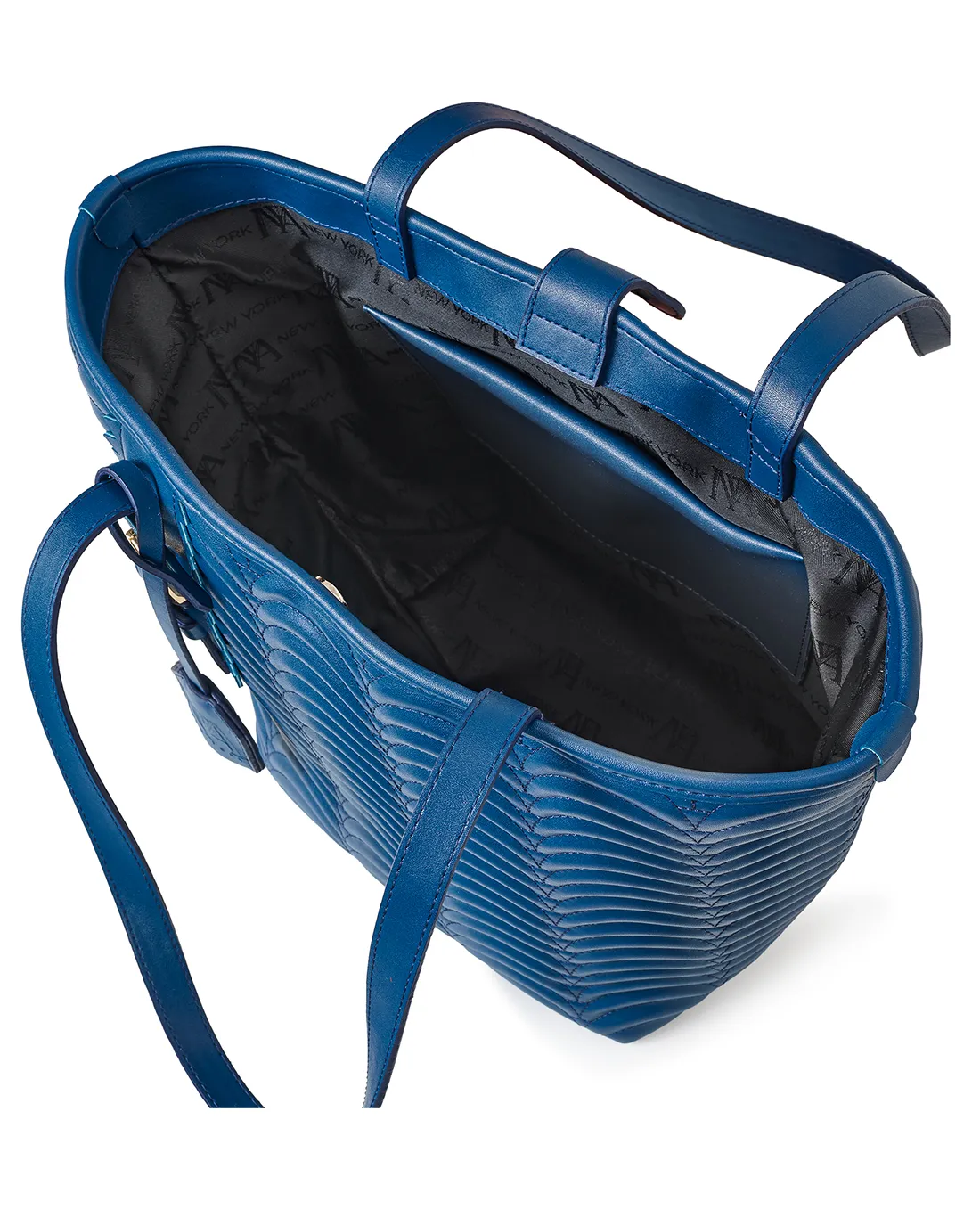 Explore Tote navy blue high end shoulder bags displayed in a minimal scene.