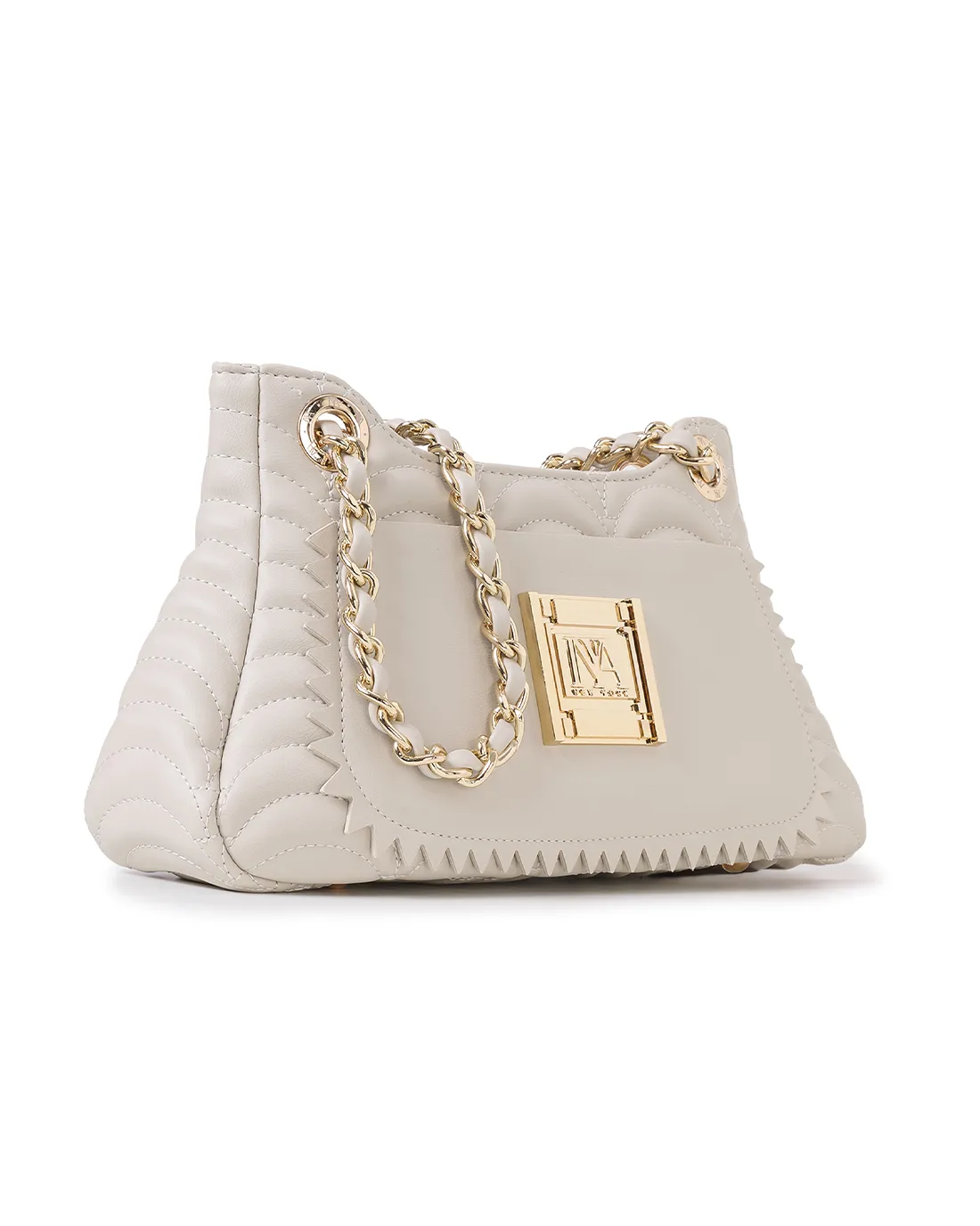 High quality Madison White shoulder bag, a perfect blend of luxury and practicality for women.