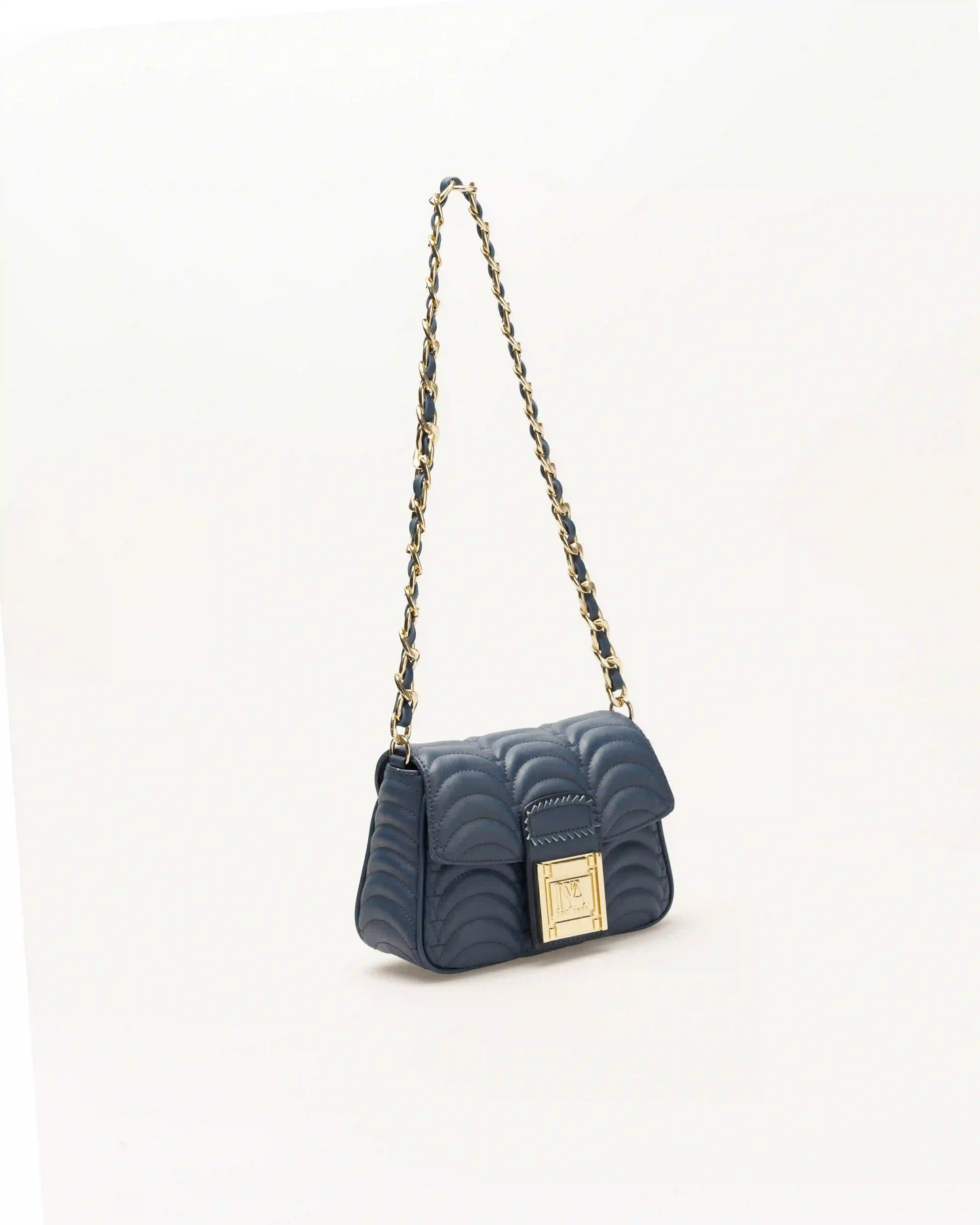 Jay navy blue luxury shoulder bag made for effortless elegance and poise.