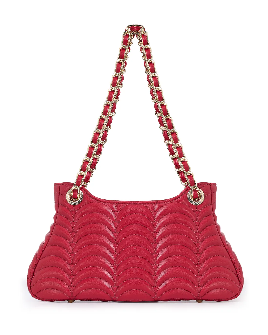 Luxury Madison Red designer shoulder bag for women, a statement piece that enhances any outfit.