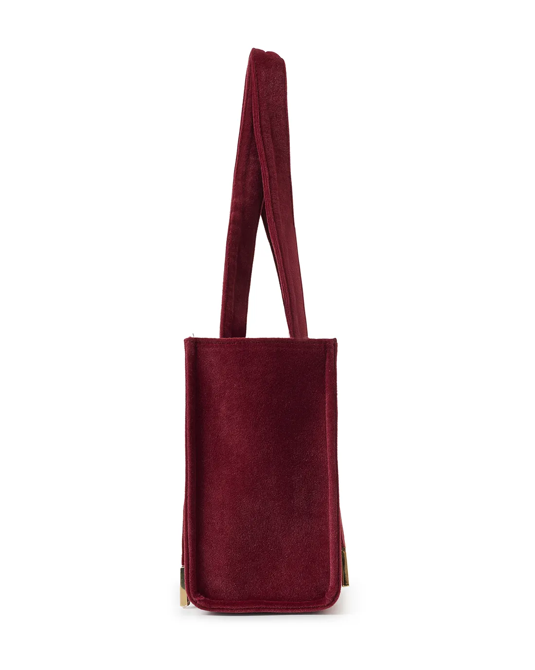 Achieve polished perfection through monroe burgundy high end shoulder bags.