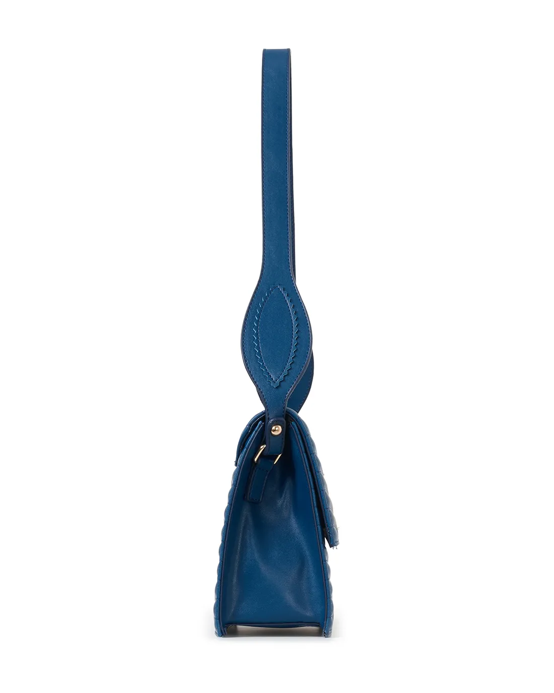 Queen's N1 navy blue luxury shoulder bags offer deep-toned elegance and sleek style.