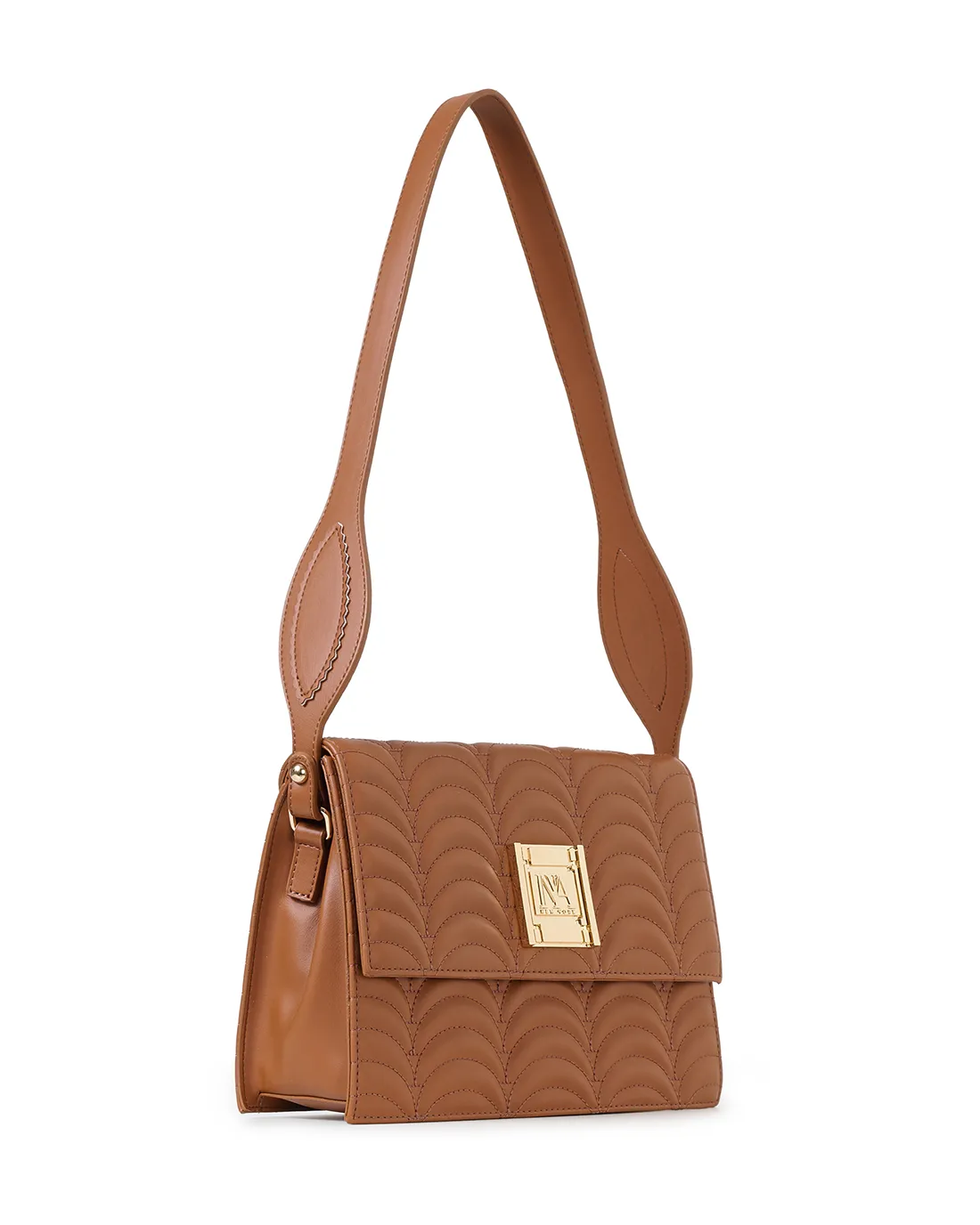 Queen's N1 tan sustainable shoulder bags offer eco-conscious craftsmanship and charm.