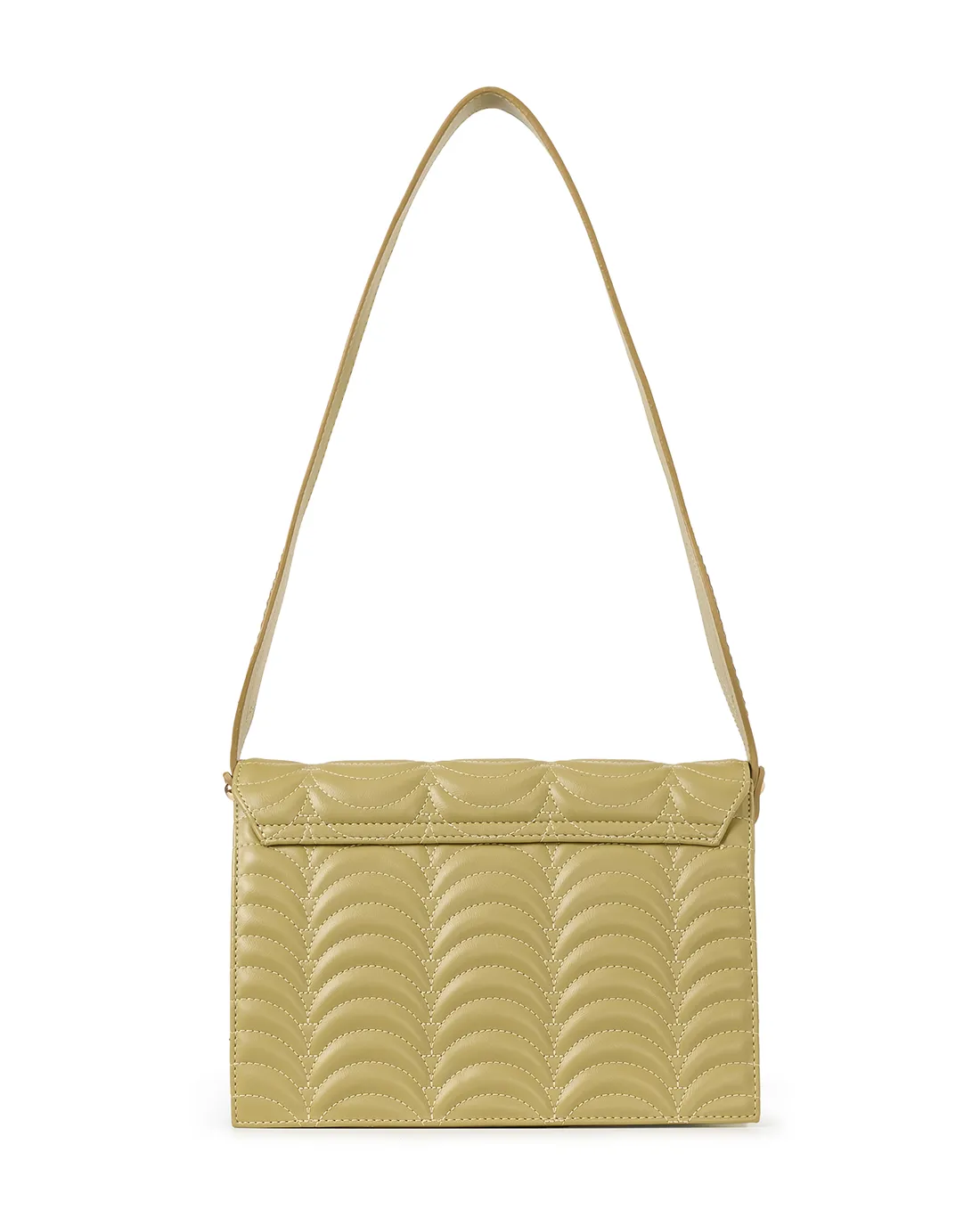 Queen's N1 Tuscan sustainable shoulder bag features eco materials with refined design.