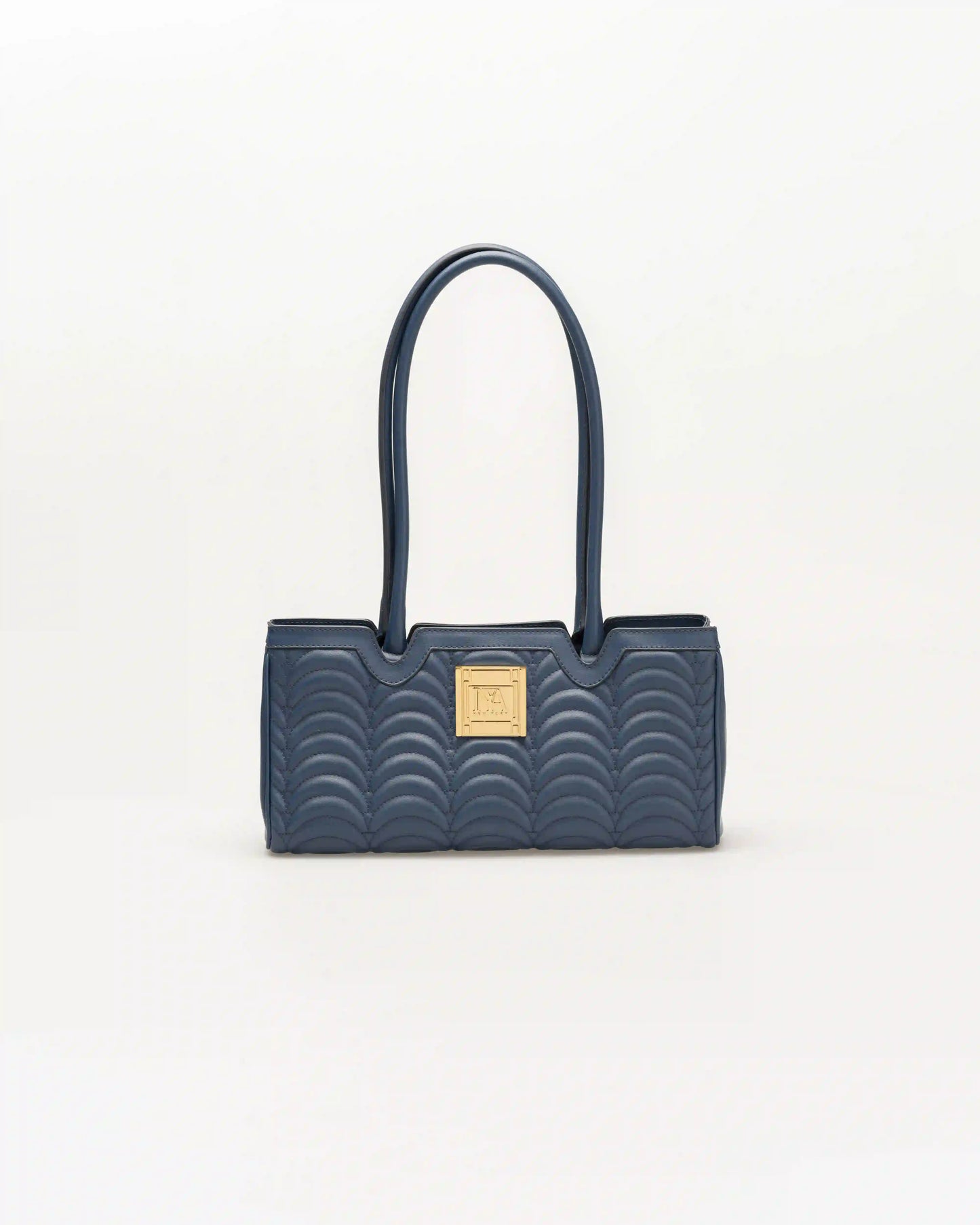 Stylish broadway n1 navy blue designer shoulder bag for a polished look.