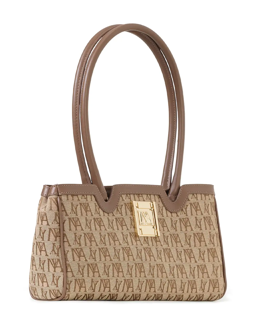 Express your confidence through stylish brown monogram trendy shoulder bags.