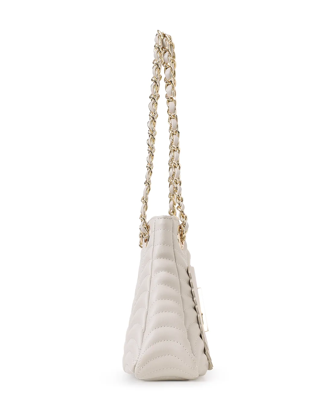 A stylish Madison White designer shoulder bag that enhances any women’s fashion collection.