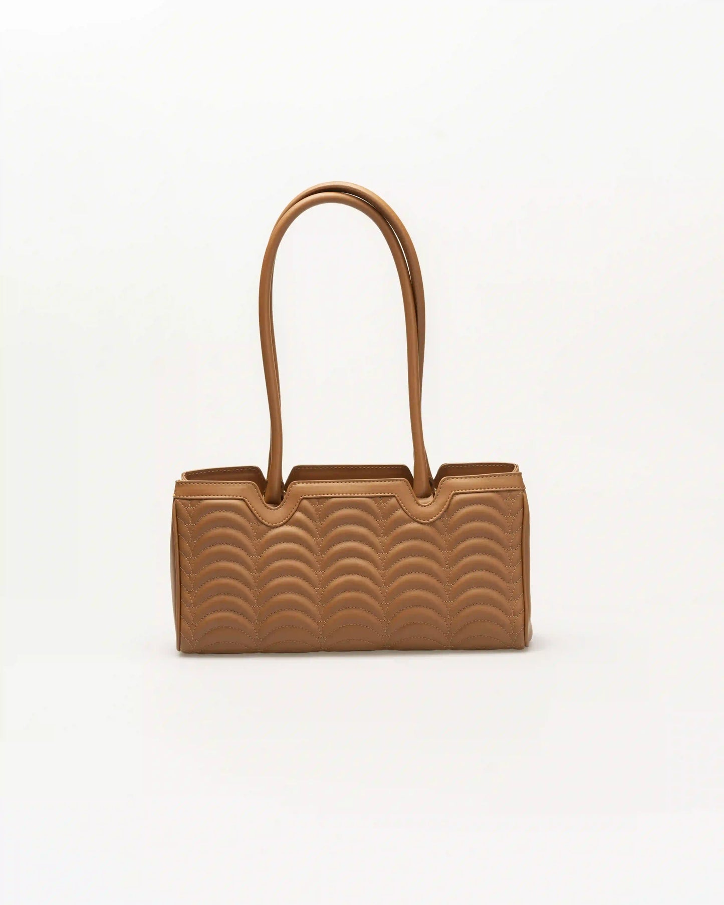 Stylish tan broadway n1 designer shoulder bag for versatile everyday looks.