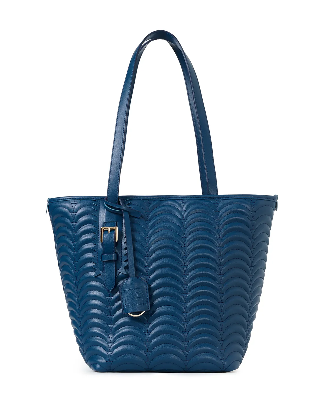 Stylish Tote navy blue trendy shoulder bags capture a modern silhouette.