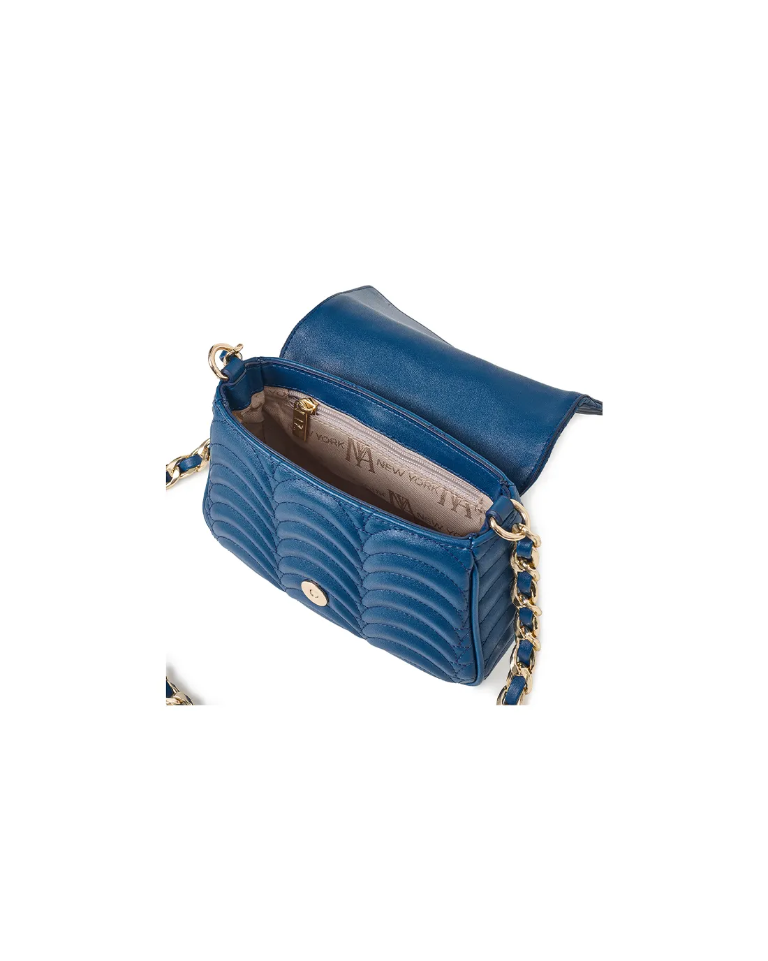 Looking for sustainable navy designer shoulder bags? Explore Inya New York!