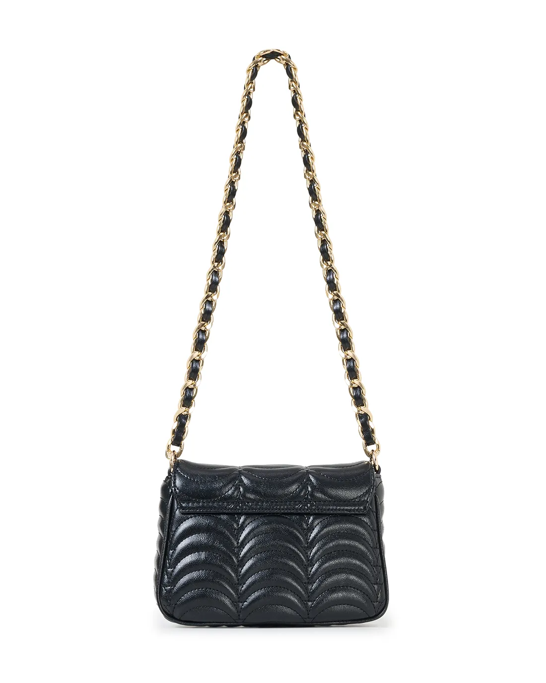 Trendy Jay Black designer shoulder bag showcases chic craftsmanship and modern allure.
