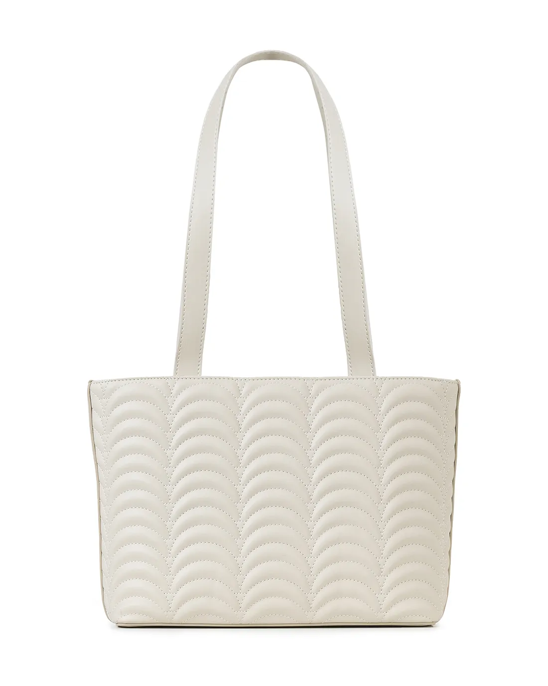 A trendy white high-end shoulder bag for women, perfect for adding a modern touch to your wardrobe.
